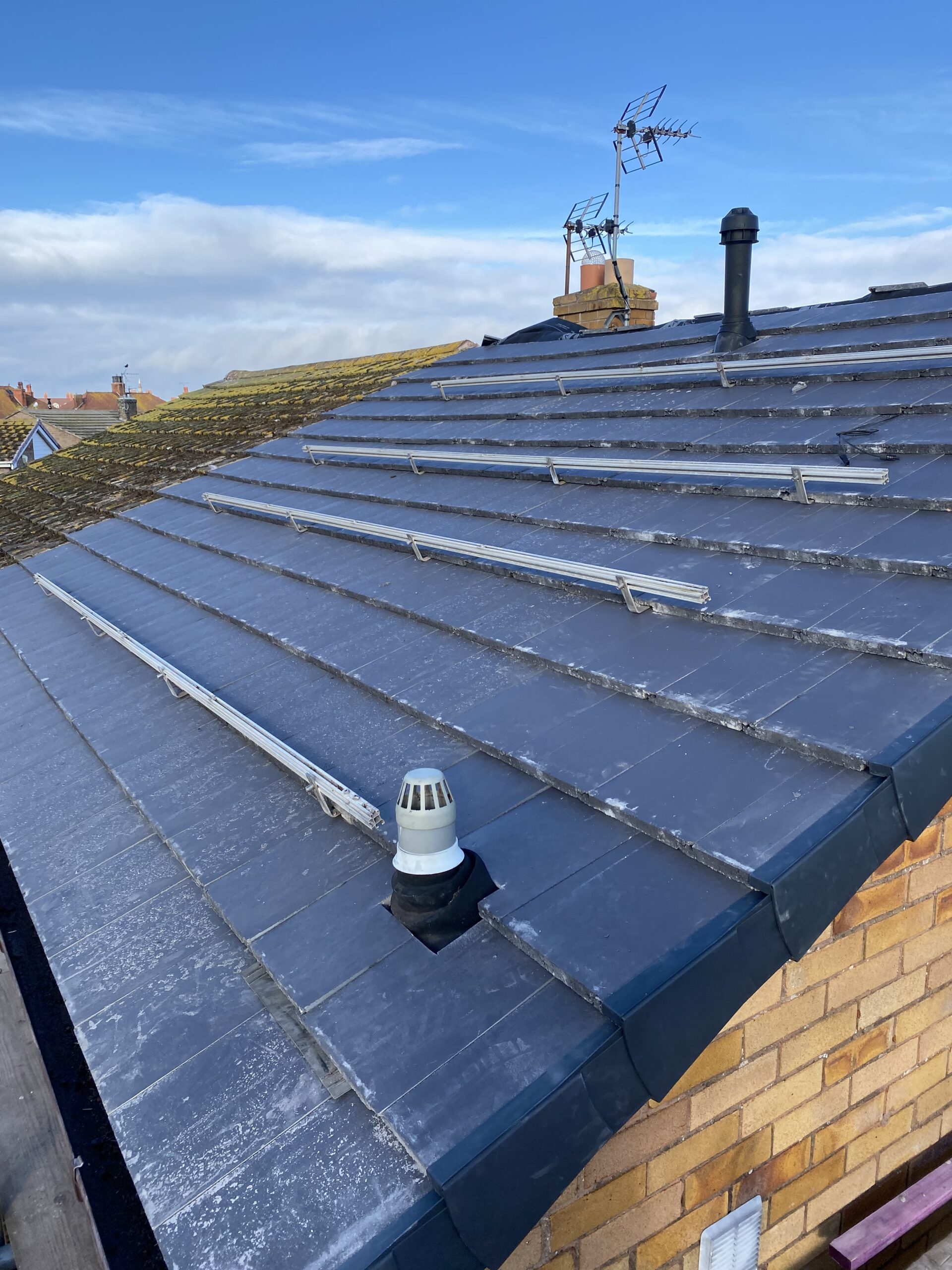 Tiled roof in Rhyl  using Marley modern 